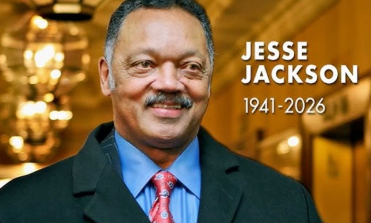 ඇමරිකානු සිවිල් අයිතිවාසිකම් ක්‍රියාකාරික ජෙසී ජැක්සන් අභාවප්‍රාප්ත වෙයි